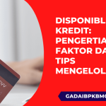 Disponible Kredit: Pengertian, Faktor dan Tips Mengelola