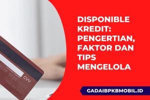 Disponible Kredit: Pengertian, Faktor dan Tips Mengelola
