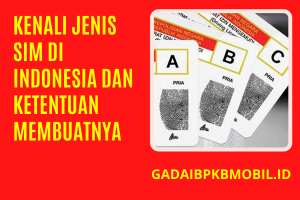 Kenali Jenis SIM di Indonesia dan Ketentuan Membuatnya